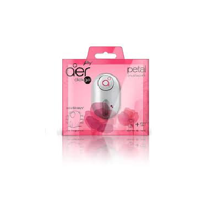 Godrej Aer Click Petal Crush Pink Car Freshener